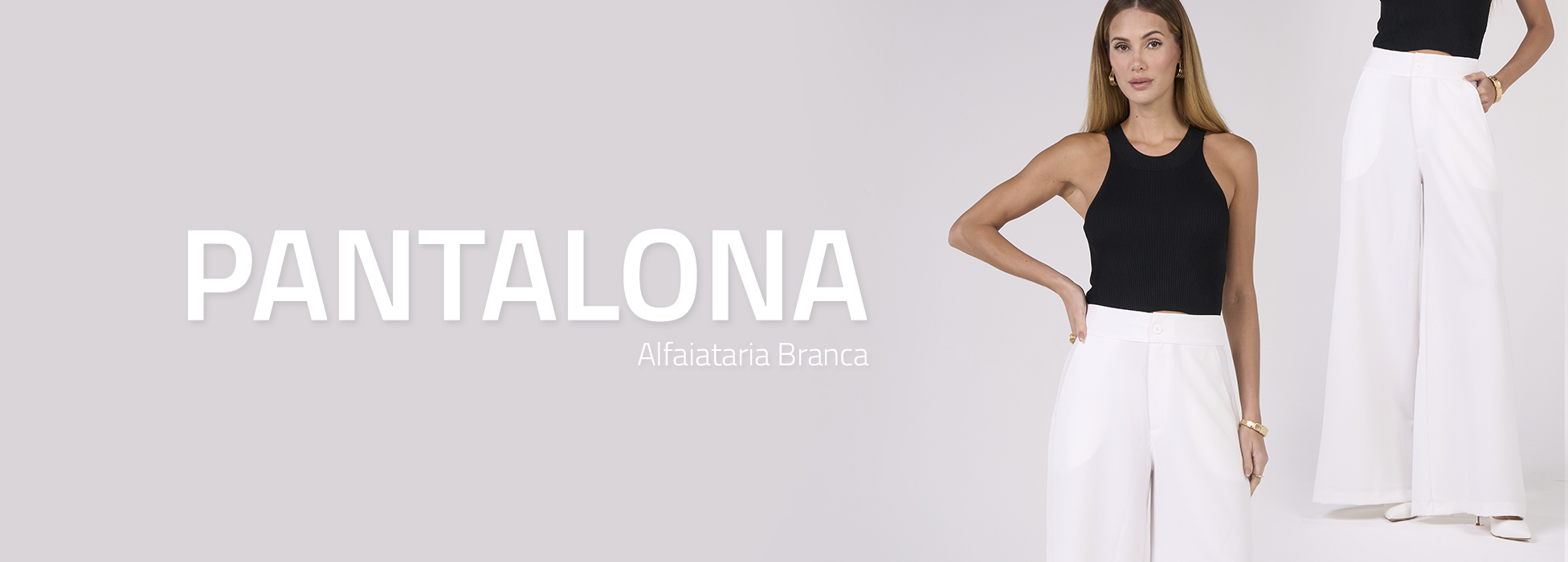 Você está visualizando atualmente A Elegância da Calça Pantalona Alfaiataria Branca: Como Usar com Estilo